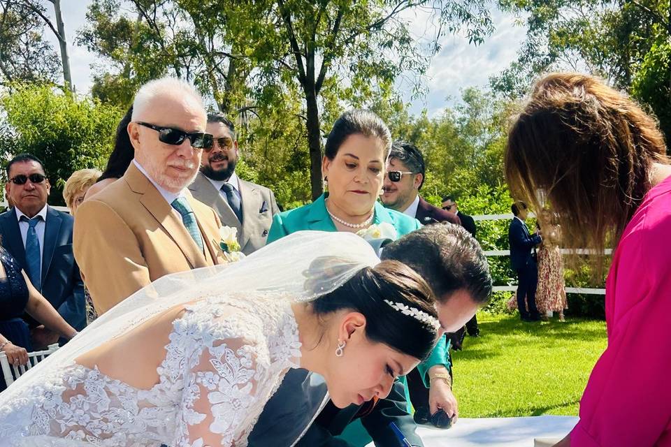 Boda civil