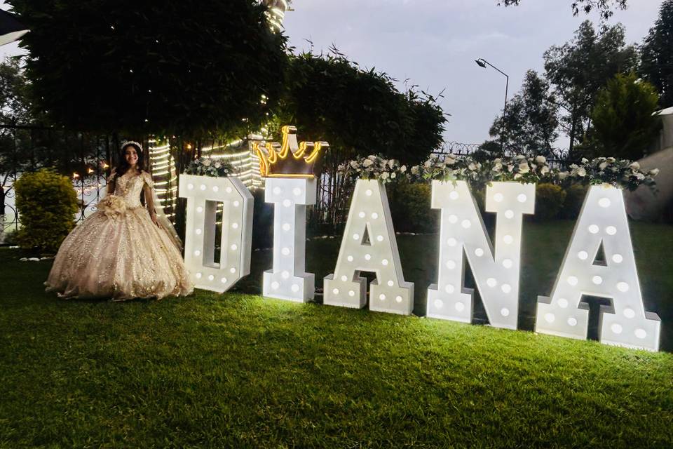 Letras gigantes