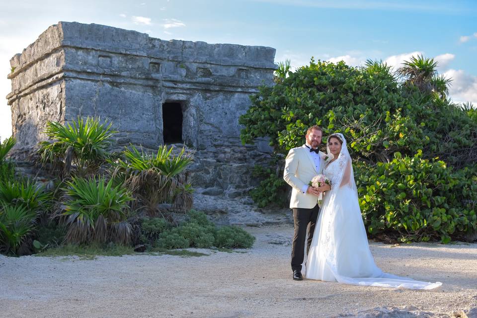 Boda en occidental xcaret