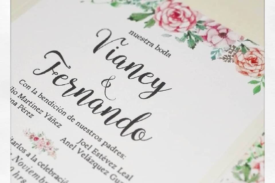 Harto Amor Invitaciones