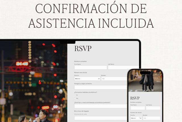 RSVP incluido