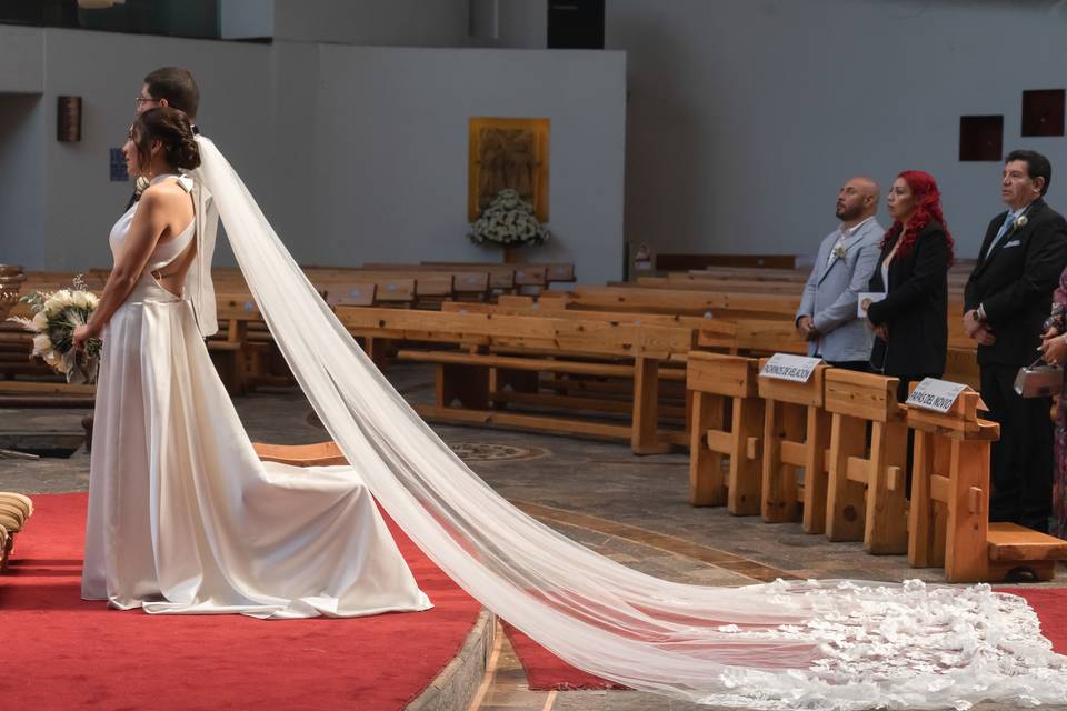 Ceremonia en parroquia