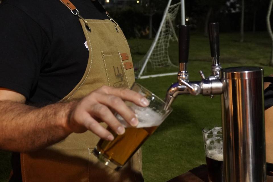 Cerveza de barril para eventos