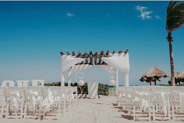 Ceremonia playa gazebo