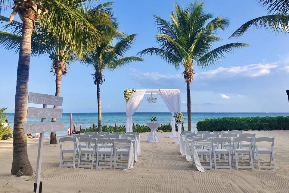 Ceremonia playa gazebo