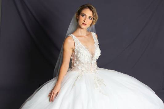 Vestidos de best sale novia lazaro 2019