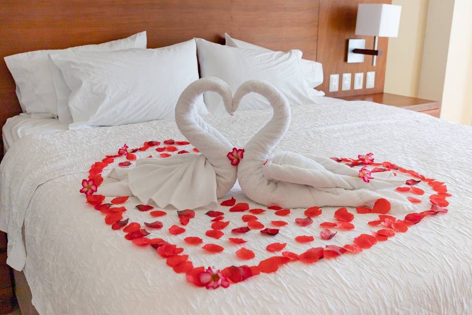 Decoración para los novios