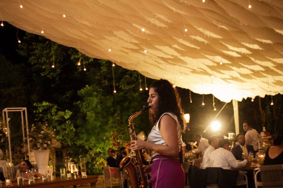 Saxofonista para bodas