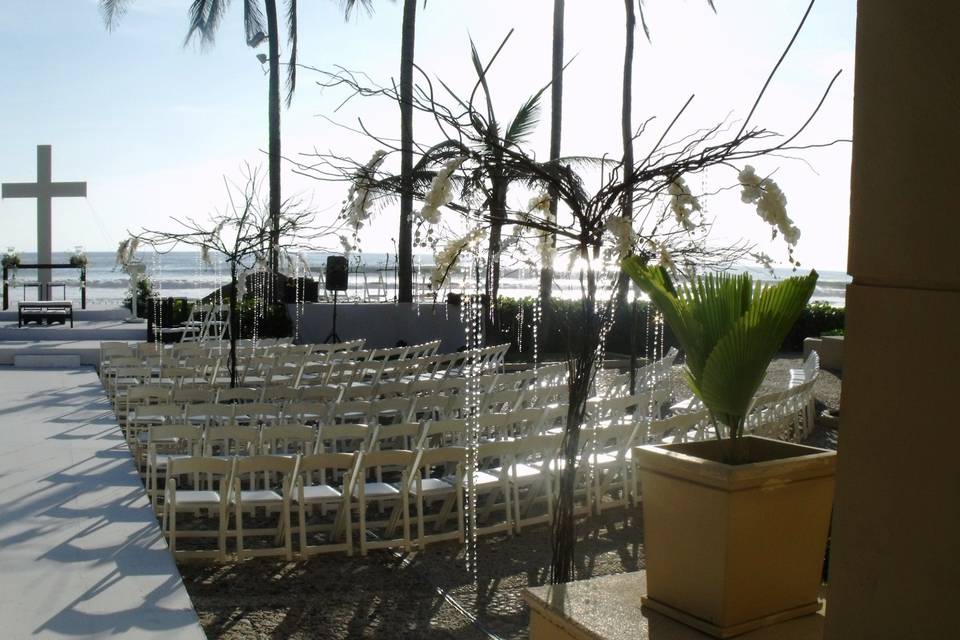 Ceremonia en la playa