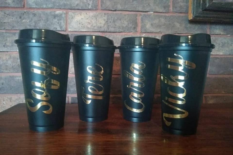 Vaso cafetero personalizado