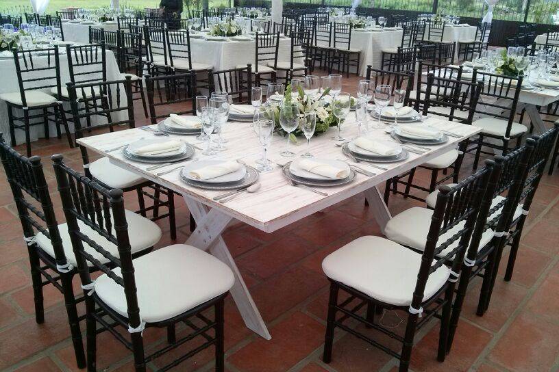 Toldo y pergola de bambu