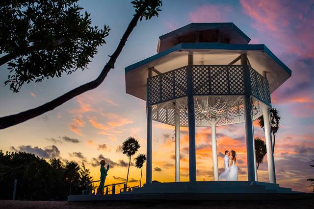 Sunset wedding Photo Paradisus