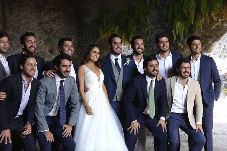 Grabación de momentos especiales durante el matrimonio