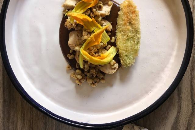 Pollo y mole