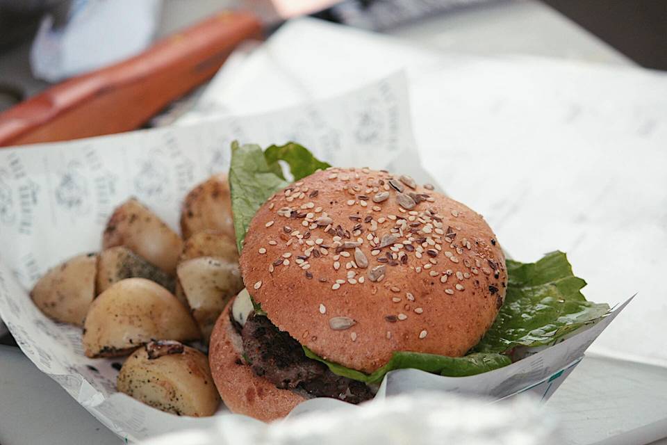 Hamburguesas al carbón