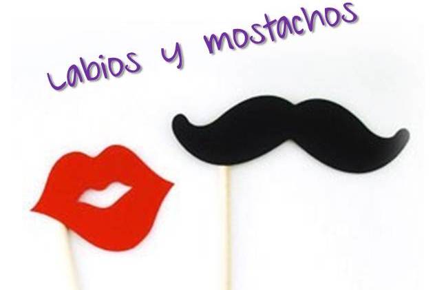 Mostachos y labios