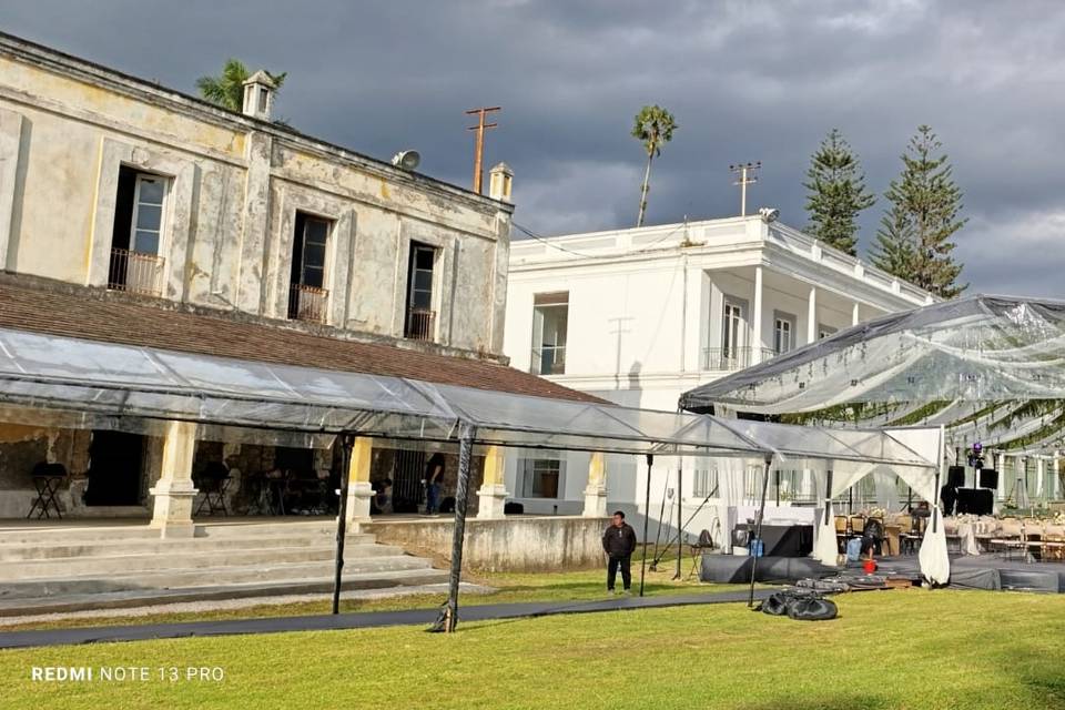 Carpa trasparente