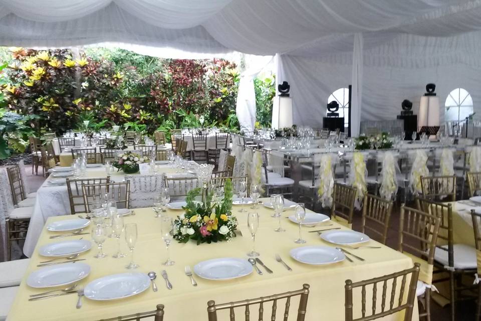 Carpa boda