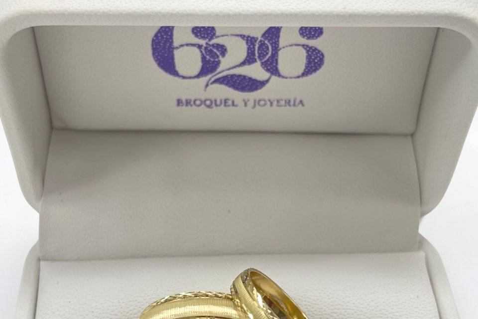 Argollas 10k y 14k