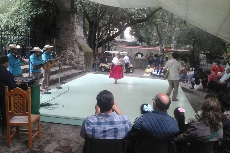 Trío huasteco boda plata museo