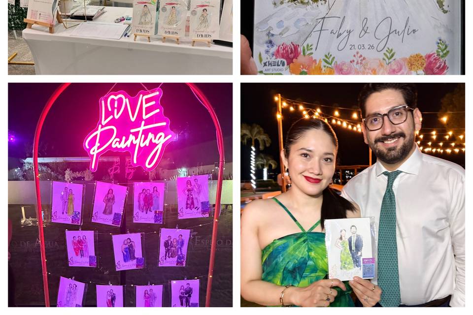 Live painting en eventos