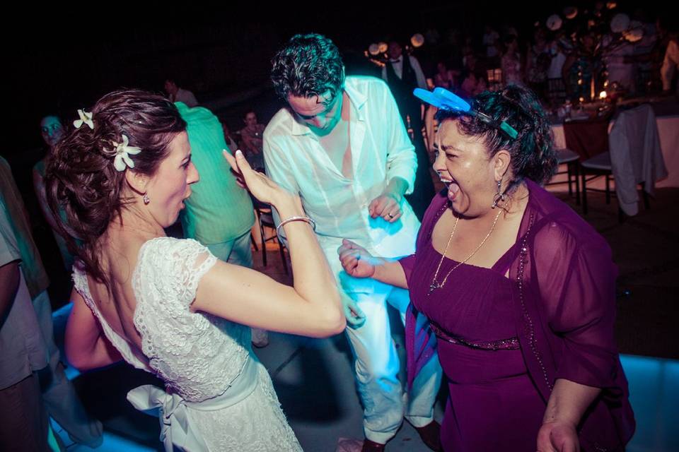 Boda en acapulco