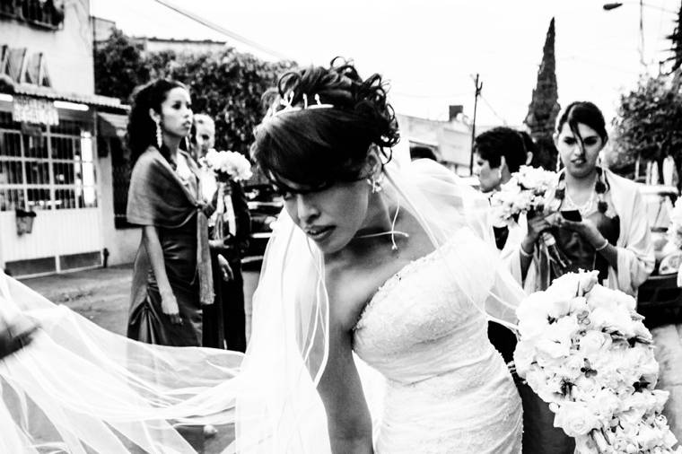 Llegada de la novia