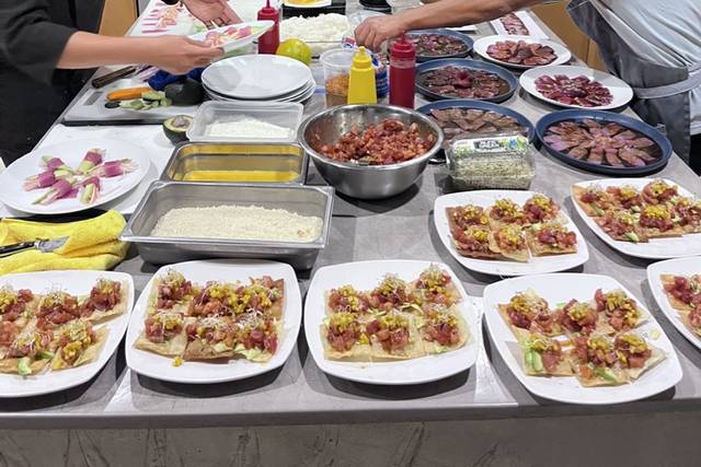 Creando el banquete