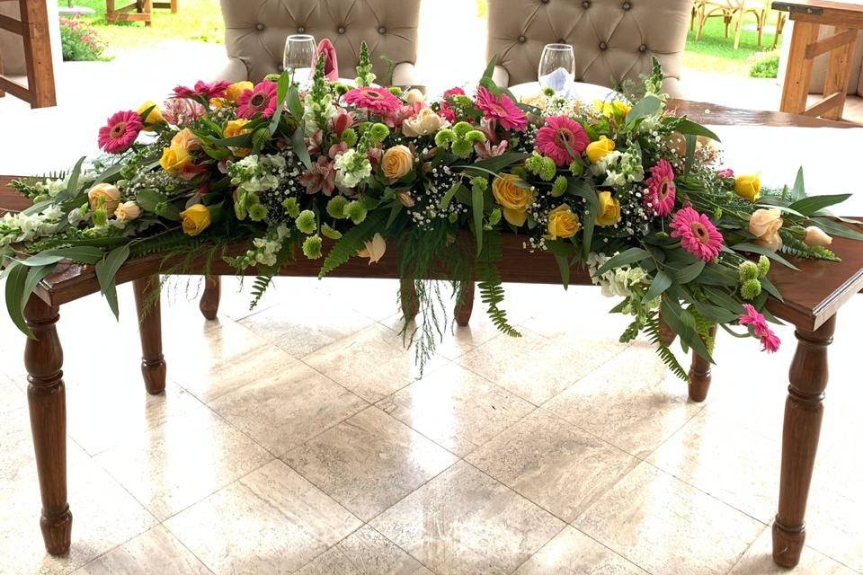 Mesa de novios