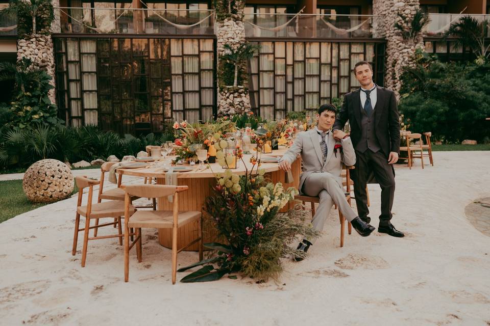 Xcaret arte wedding