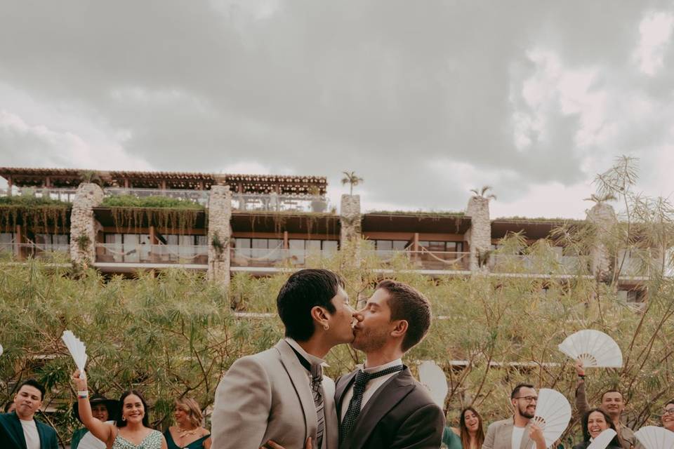 Xcaret arte wedding