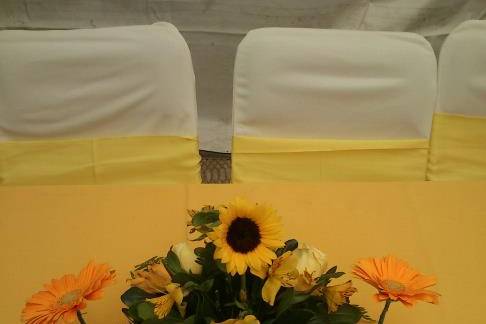 Sencillo centro de mesa