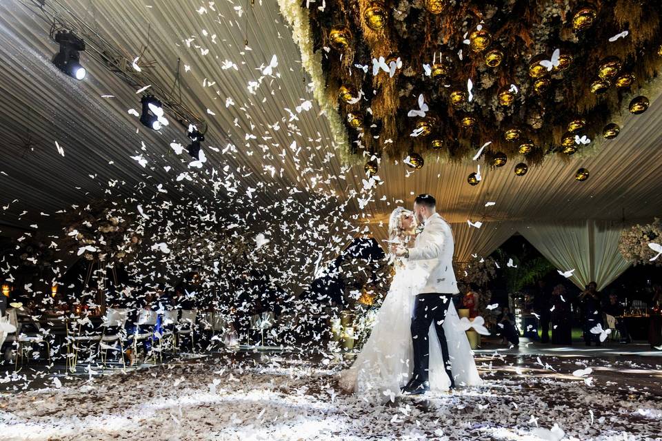 Fotos de parejas en su fiesta