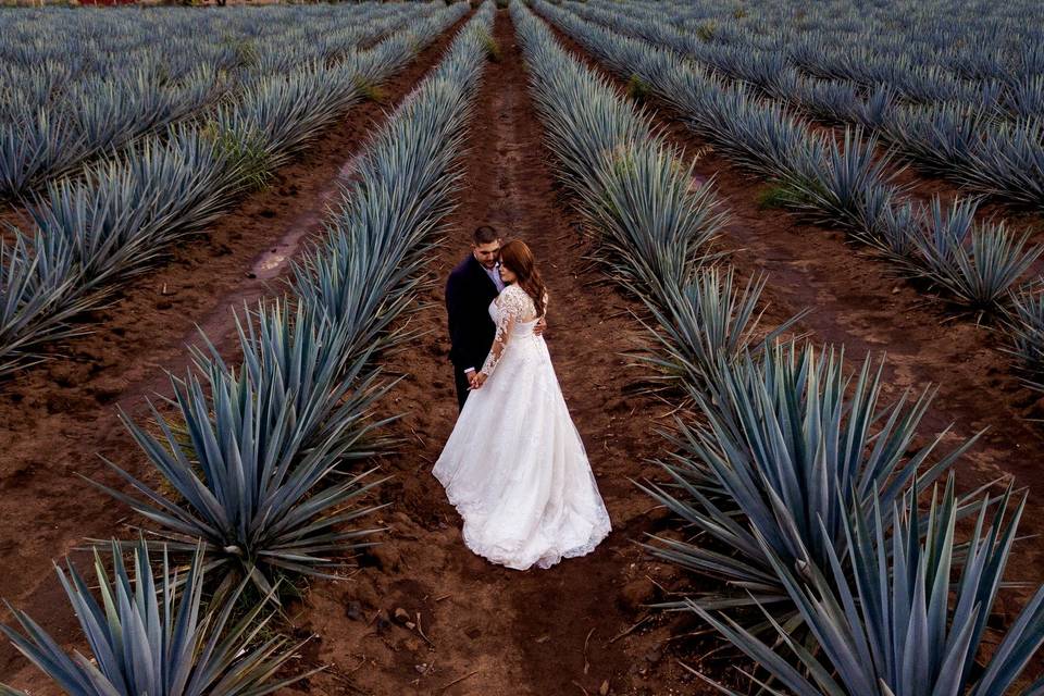 Fotos de parejas en su fiesta