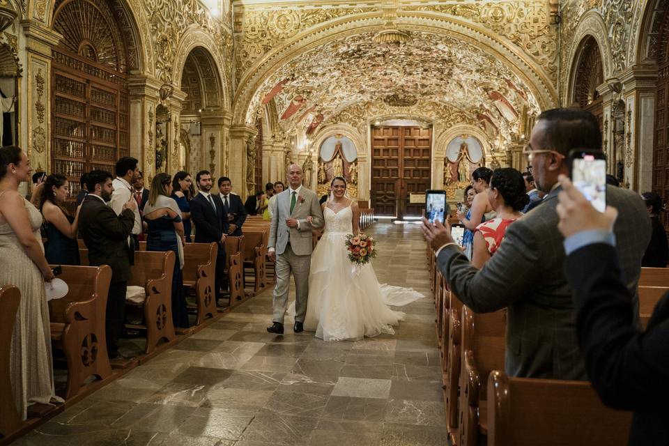 Entrada de la novia