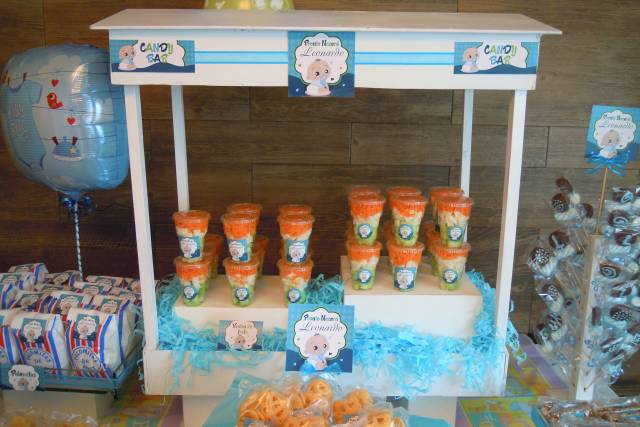 Vasitos surtidos de fruta