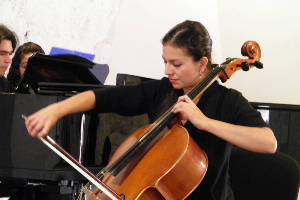 Violoncelista Natalia Uribe