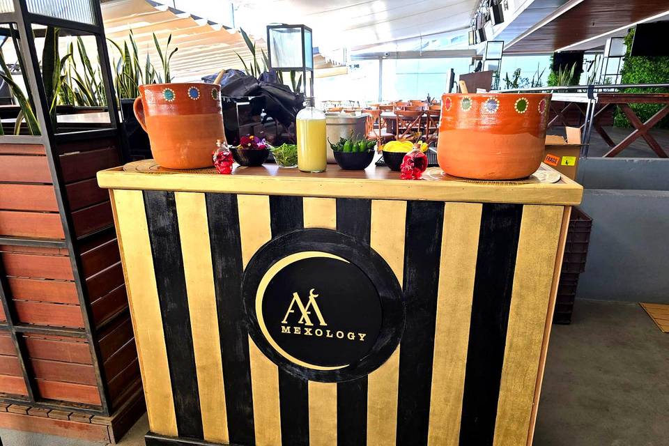 Barra de bebidas personalizada
