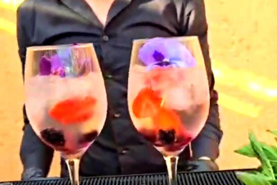 Bebidas para brindar