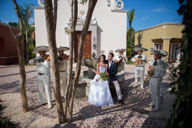 Novios en El Pueblito