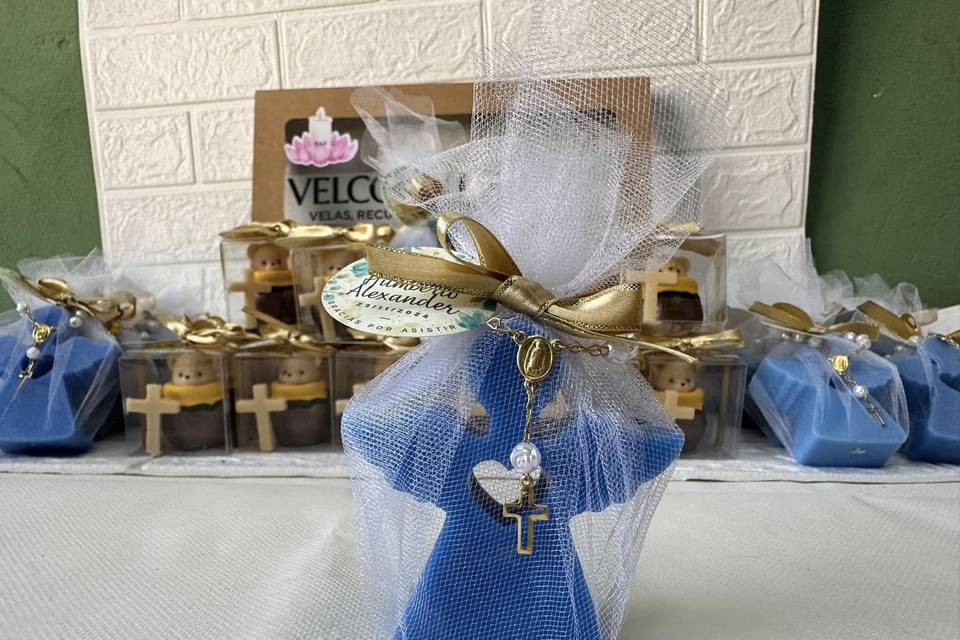 Vela en forma de ángel