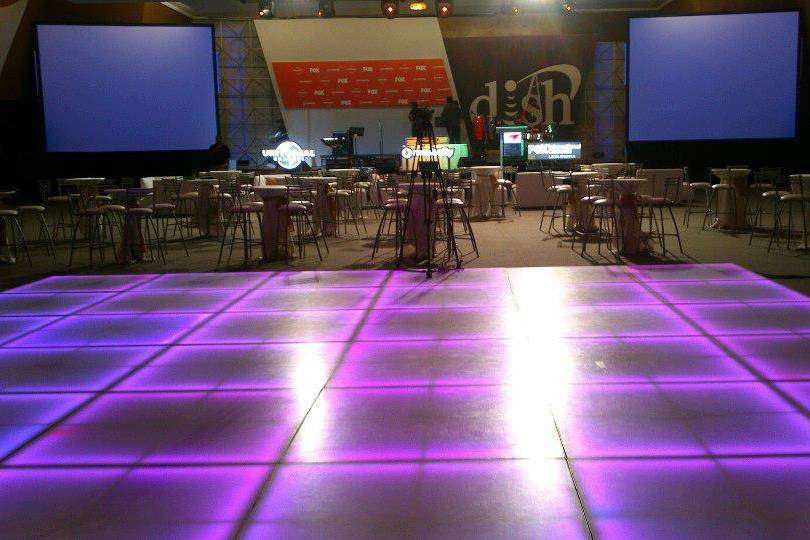 7X7m Pista de leds