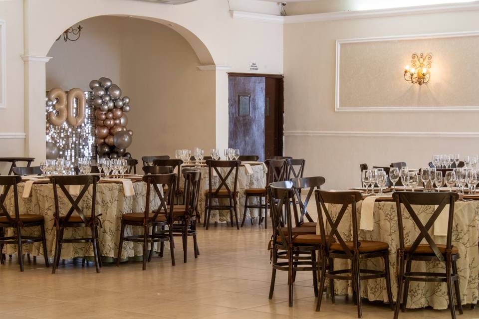 Mesas banquete