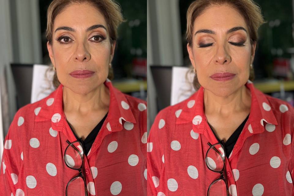 Maquillaje con aerógrafo