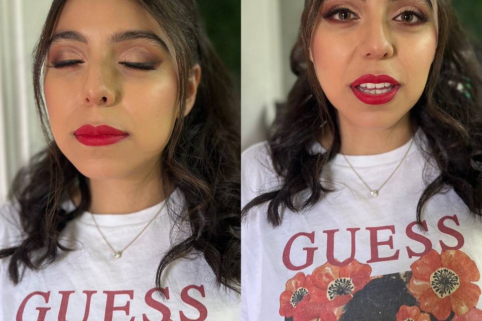 Maquillaje con aerógrafo