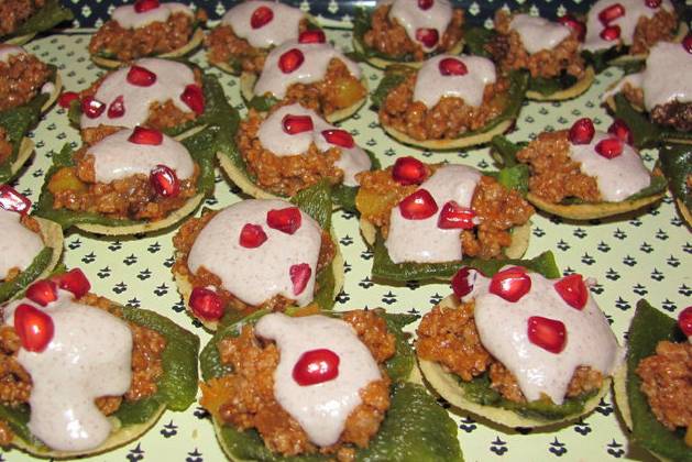 Chiles en nogada