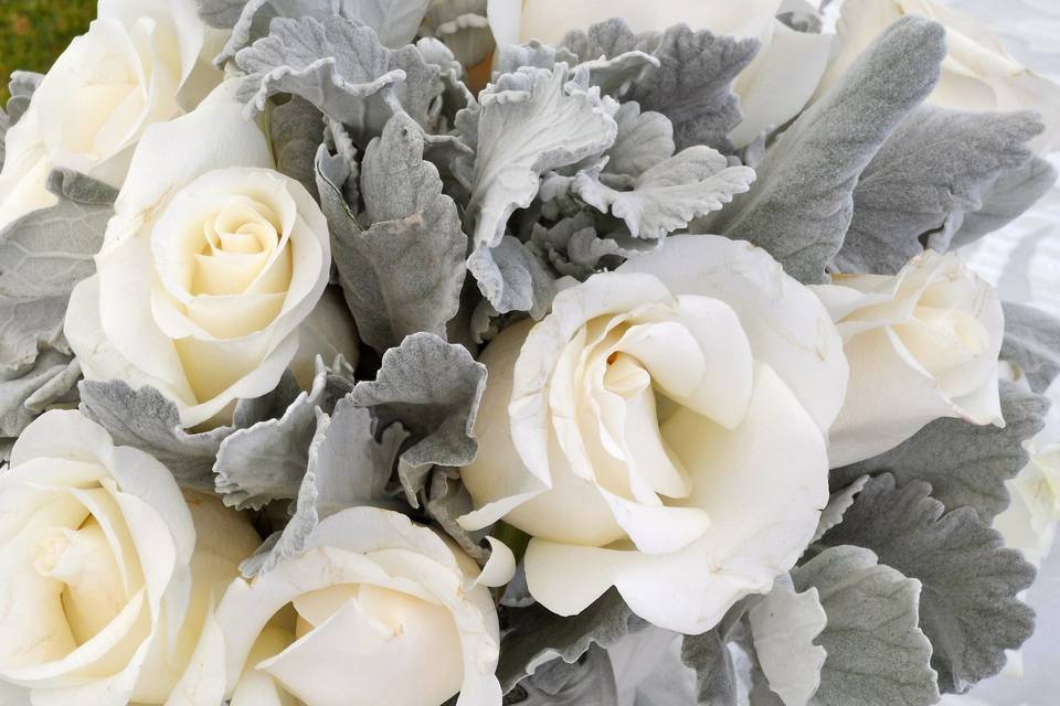 Flores gris