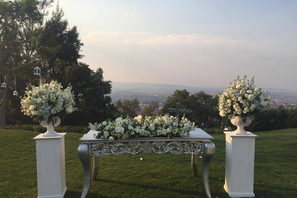 Mesa para ceremonias