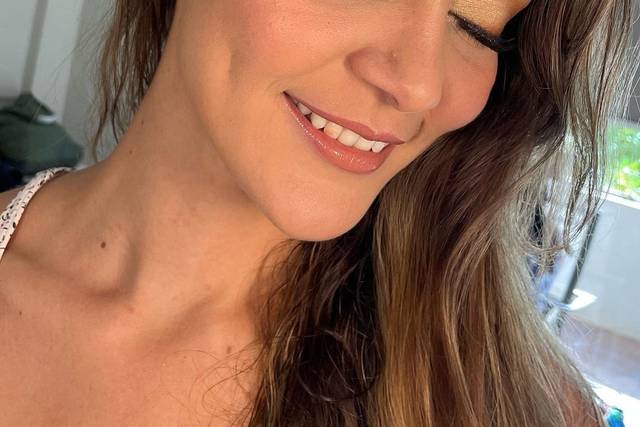 Cancún bridal makeup