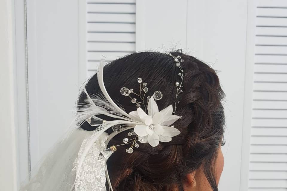 Bride hairstyle